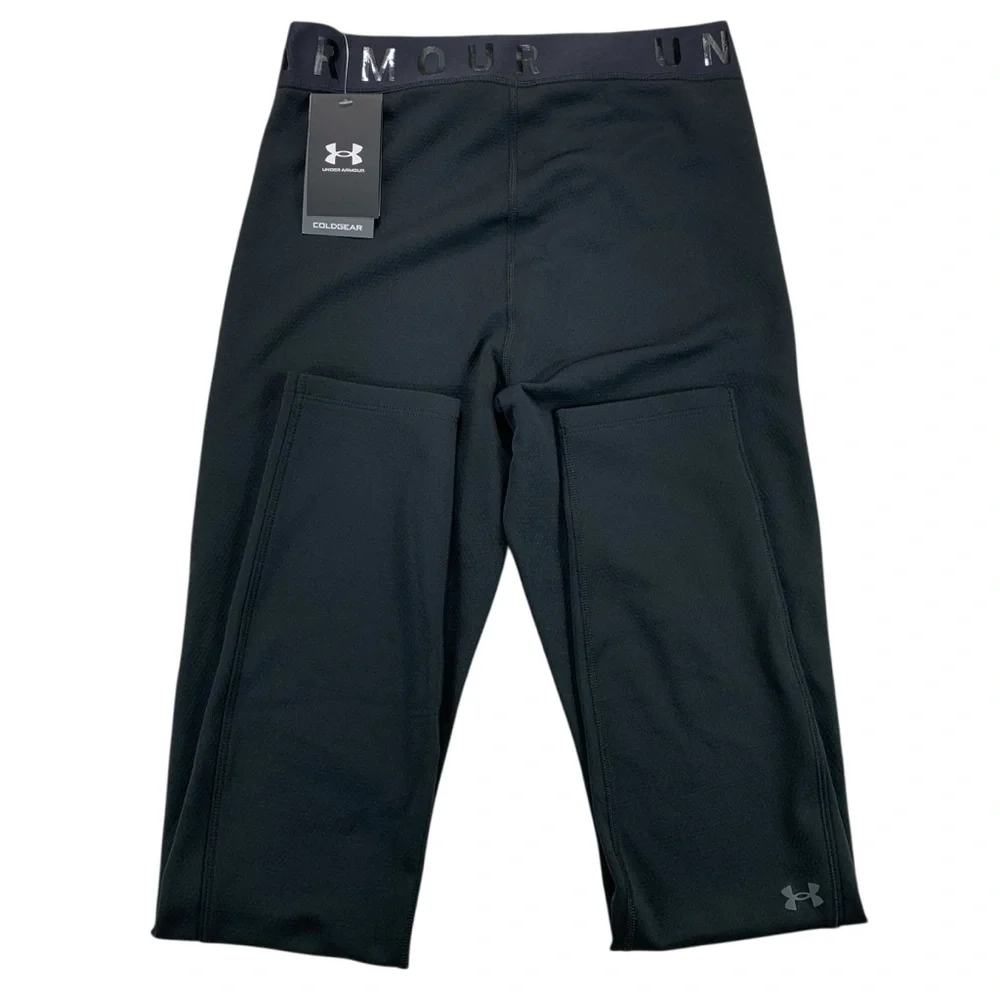 NWT Under Armour Women’s Large ColdGear UA Base‎ 4.0 Leggings Black